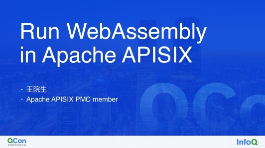 run webassembly in apache apisix, a cloud native nginx-based api gateway